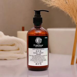 Set Of 5 Hand + Body Wash - 250 ML Bakhoor, Oud, Amberwood, Sandalwood, and Green Apple. - Image 3