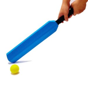 Foam Safe Cricket Bat and Ball Indoor | Professional Cricket Game, Sports Toys for Indoor, Outdoor, Kids, Parent Child Interaction Activity Practice (Random colors) - Image 1