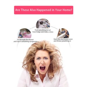 Adjustable Multi purpose lock Child Safety Cabinet Lock Protector Drawer Door Cabinet Lock Plastic Protection Kids Safety Door Lock - Image 4