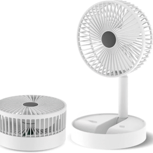 Folding Telescopic Floor Fan Summer Silent Desktop Direct electric Fan For Office Bedroom School (random Color ) - Image 3