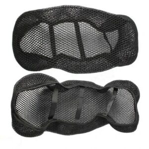 Universal motor bike motorcycle cool mesh 10mm XXL net design seat cover sunscreen cushion bike seat protector sun block heat insulation water rain proof mesh pad for all motorbikes - Image 1