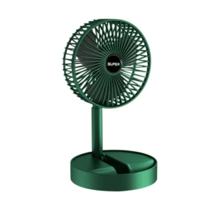 Folding Telescopic Floor Fan Summer Silent Desktop Direct electric Fan For Office Bedroom School (random Color ) - Image 5