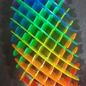 Rainbow Colors Worm Fidget Toy Sensory Stress Anxiety Relief Toys for Adults and Children - Image 1