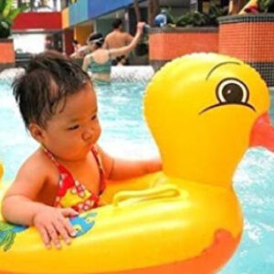 Duck Baby Floats Tube, Inflatable Duck Pool Float, Baby Floating Seat, Children Swim Ring, Kids Inflatable Floats, Yellow Duck Seat Boat for Toddler - Image 5