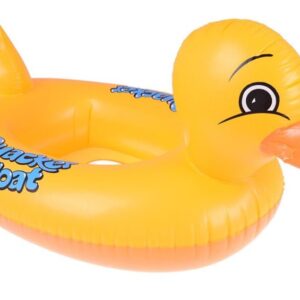 Duck Baby Floats Tube, Inflatable Duck Pool Float, Baby Floating Seat, Children Swim Ring, Kids Inflatable Floats, Yellow Duck Seat Boat for Toddler - Image 4