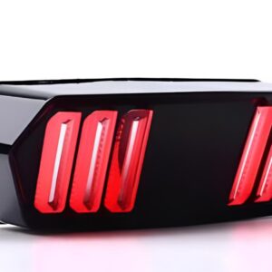 Universal Motorbike Back Light With Indicator DRL Audi Style - Image 2