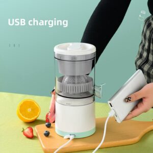 Portable Electric Citrus Juicer Hands-Free Rechargeable Orange Lemon Grapefruit Juicer Easy to Clean Juicer Machine | Orange, Lemon Juicer and Squeezer | Juice Extractor | Juice Blender - Image 4