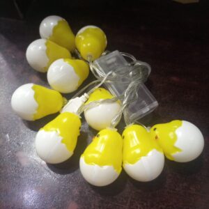 10 LED Eggs Fairy Lights - Image 1