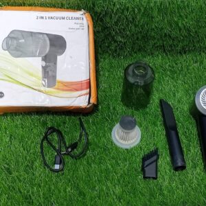 (NW00024) 2 in 1 Wireless Portable Vacuum Car Cleaner, Car Vacuum Cleaner - Image 1