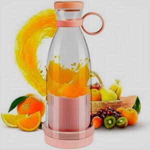 Mini Portable Blender Electric Fruit Juicer Mixers 420 Ml (random Color) - Image 3