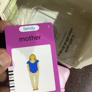 Talking flash cards Preschool learning toys Early Educational Toys English Learn to talk Learn words Learn English Learn(random color ) - Image 4