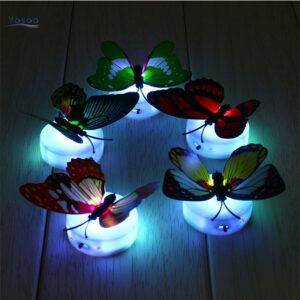Glow In The Dark 3D Led Butterfly Night Light Led Color Changing for Kids Room (1 PCs Butterfly) - Image 2