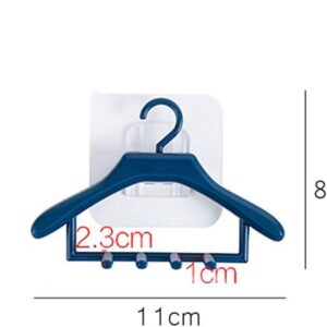 1pcs Toothbrush Holders Wall Mounted Hangers Style Toothbrush Holder Tooth Brush Razor Organizers Holder Bathroom Accessories(random color ) - Image 4