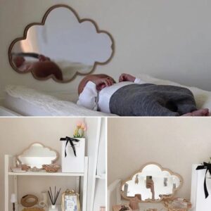 Cloud shaped mirror  - Kids room decoration - Image 5