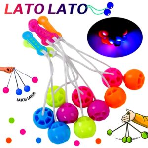 6 packet tak tak clacker ball | china ball | pack of 6 pair ( 12 balls ) for kids and adults (Random Color) - Image 5