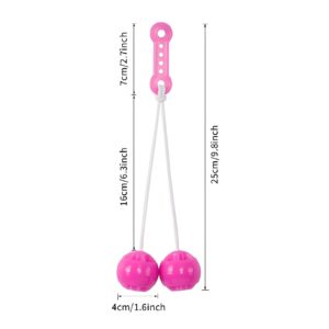 12 packet tak tak clacker ball | china ball | pack of 12 pair ( 24 balls ) for kids and adults (Random Color) - Image 5