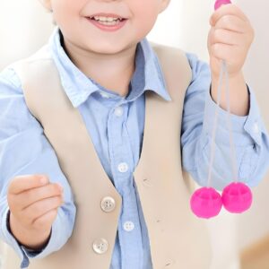 12 packet tak tak clacker ball | china ball | pack of 12 pair ( 24 balls ) for kids and adults (Random Color) - Image 1