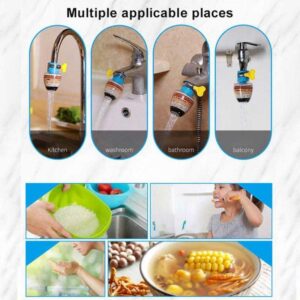 Stone Faucet Water Filter with Clip - Image 3