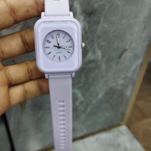 Curren Rubbar Belt Ladies Watch Model Square - Without Box - Image 4