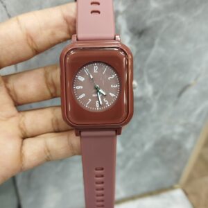 Curren Rubbar Belt Ladies Watch Model Square - Without Box - Image 3