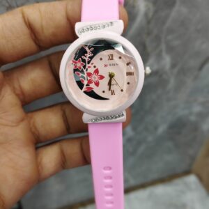 Curren Rubbar Belt Ladies Watch Model Golden Princess - Without Box - Image 4