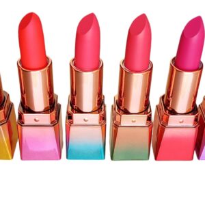 (Pack of 6)Matte Miss Rose Lipstick  different color lipsticks - Image 3
