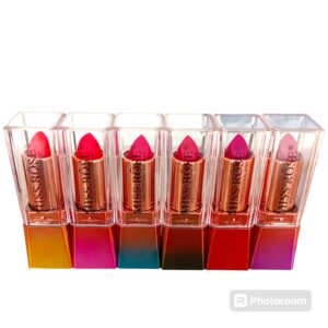 (Pack of 6)Matte Miss Rose Lipstick  different color lipsticks - Image 5