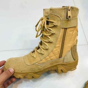 Men's Comfortable Boots, Beige Delta - Image 3