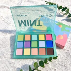 UCANBE MINT Macron Candy 15 Color Eyeshadow Palette. - Image 3