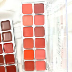 Violet Makup Lip Cream Pallete | Matte Color Lipstick Palette | Eyeshadow Pallete (Random Shades) - Image 4