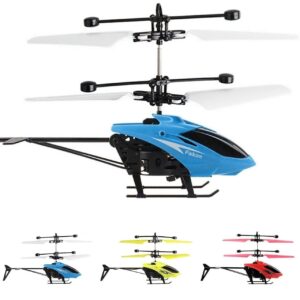 Rechargeable Flying Helicopter with lights,(Hand Sensor Control)  Best Toy For Kids playing (Random color) - Image 4
