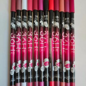 12 Pcs 36H Matte Finish Lip Pencil Set - Image 3