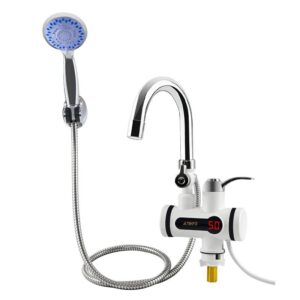 (with shower)Electric Hot Water Heater Faucet Kitchen Instant Heating Tap Water - Image 5