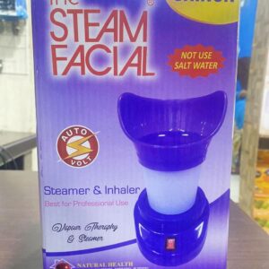 2 in1 Facial Steamer Inhaler Machine For block Nose and Facial Usage with Inhaler Cap With Box Packing - Image 5