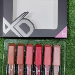 6 Pcs Matte 4D Lipgloss | lip gloss for Girls & women - Image 1