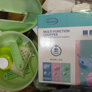 12 in 1 Multifunctional Vegetable Cutter | Salad Utensils Chopper Carrot Potato Manual Shredder (random color) - Image 5