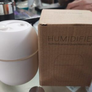 Humidier with Warm LED Outline USB Portable Air Humidifier  Essential Oil Diffuser Modes Auto Off With LED Light For Home Car Mist Maker Face Steamer Car Air Fresheners - Image 4