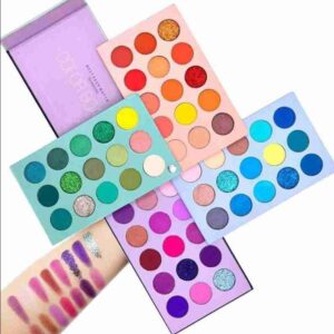 Eye Shadow 4 in 1 Palette, 60 Shades - Image 1