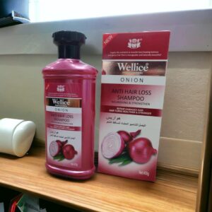 "Wellice Onion Anti Hair Loss Shampoo - Strengthening & Nourishing Formula for Thicker, Fuller Hair - Image 4
