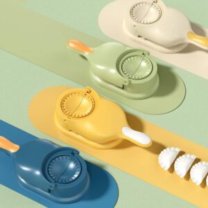 (NW000200) 2 in 1 Dumpling Wrapper Tool Food Grade Manual Dumpling Maker Mold - (Random color) with box - Image 4