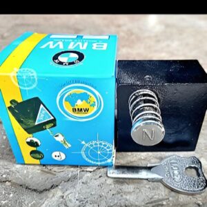 Bike Push Handle Lock Safety Bike with L key - Image 2