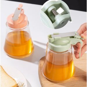 Honey Dispenser No Drip - Easy Squeeze Syrup Dispenser Bottle for Efficient Serving, Honey Squeeze Jar for Kitchen & Coffee Bar, Mess-Free Solution(250ml) - Image 5