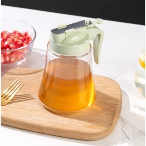 Honey Dispenser No Drip - Easy Squeeze Syrup Dispenser Bottle for Efficient Serving, Honey Squeeze Jar for Kitchen & Coffee Bar, Mess-Free Solution(250ml) - Image 4
