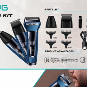 Daling 3 in 1 Multi-Function Purpose Intelligent Anti-Hairpin System Portable(DL-9238) - Image 5