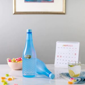 Pack Of 4 Plastic Jumbo Water Bottles (random color) 1.2 Ltr Each - Image 4