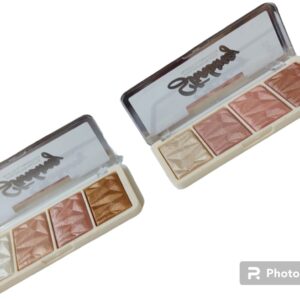HUDABOMEI Strabing  HIGHLIGHTER PALETT & PALLET ILLUMINATRICE ( IMPORTED ) - Image 2