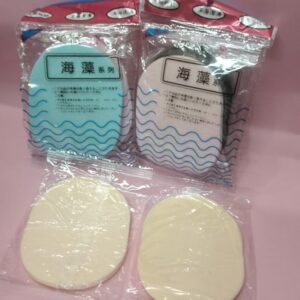 pack of 12 Facial Sponge Scrub puff (Random Color) - Image 1