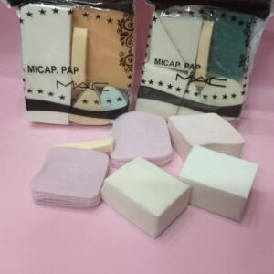 pack of 12 Mac Tukri puff Make up Sponges (Random Color) - Image 2