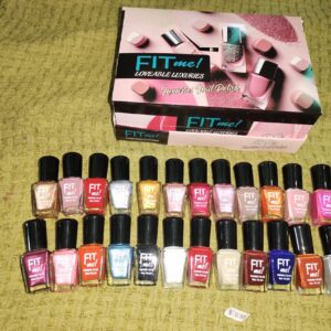 Pack of 24 - Fit me ! nail paint | Polish, Attractive Colors, Smooth Finishing - Image 1