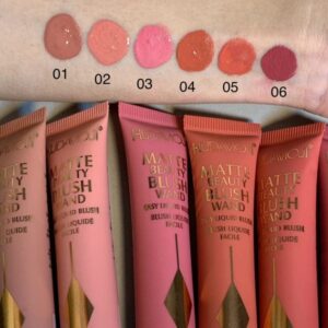 (Pack of 6) HUDAMOJI MATTE BEAUTY BLUSH WAND - Image 3